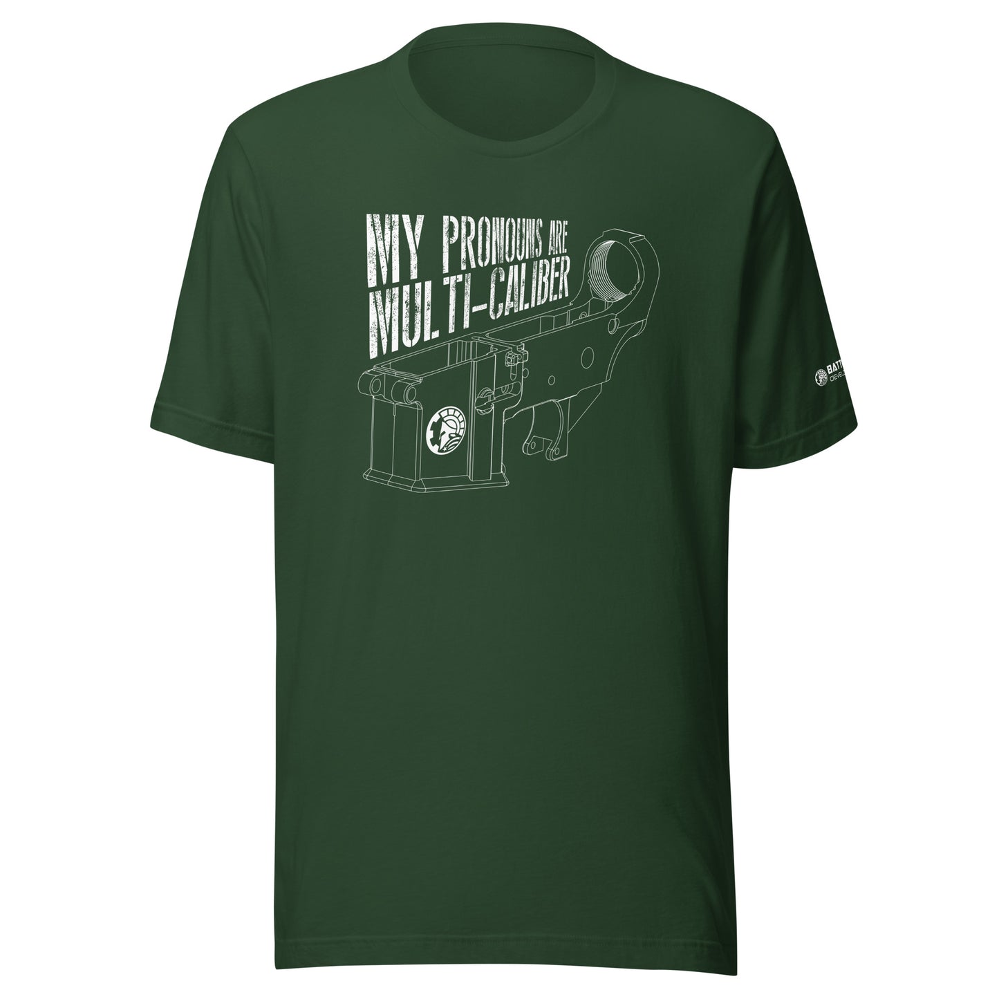 Unisex BATTLEARMS® Pronouns Tee