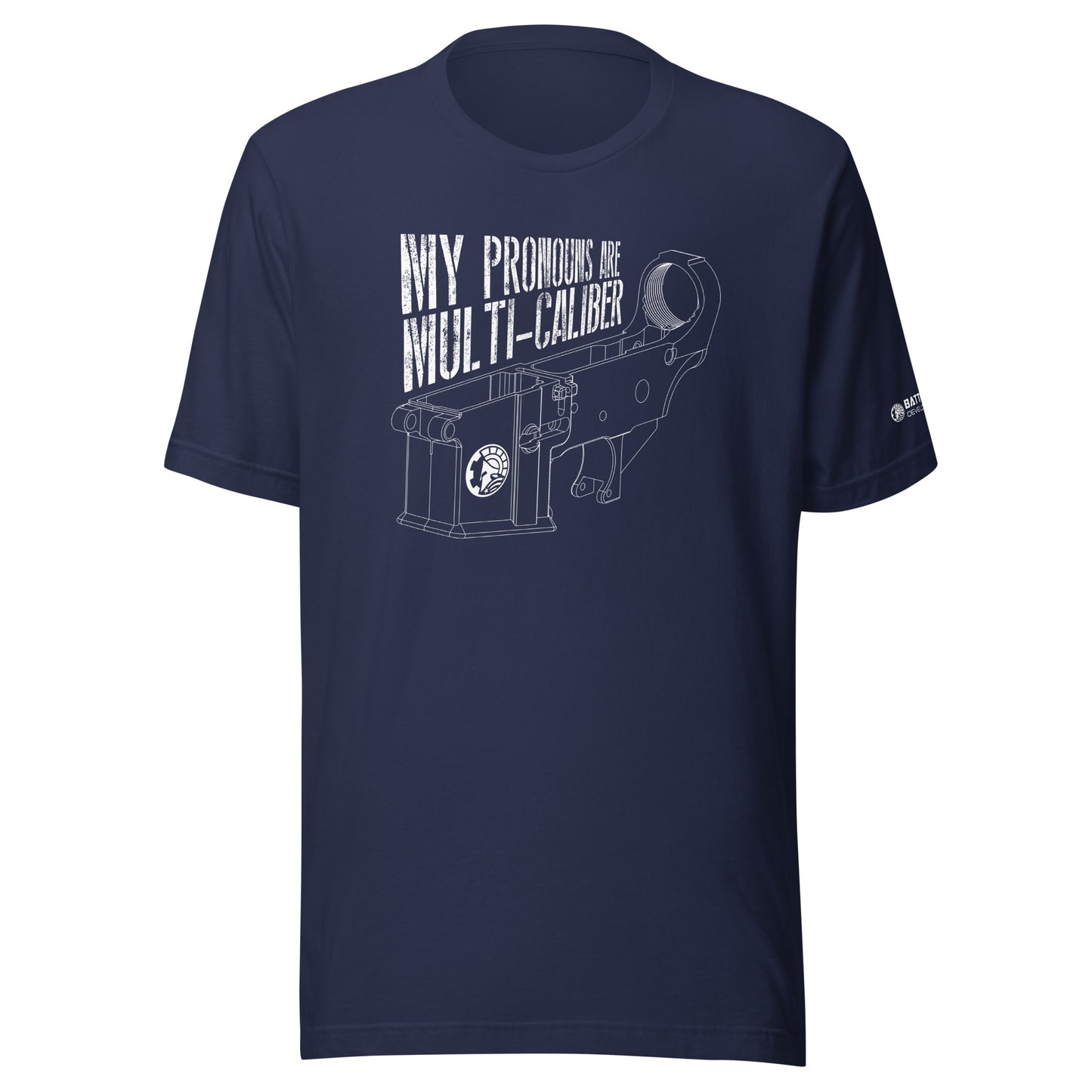 Unisex BATTLEARMS® Pronouns Tee