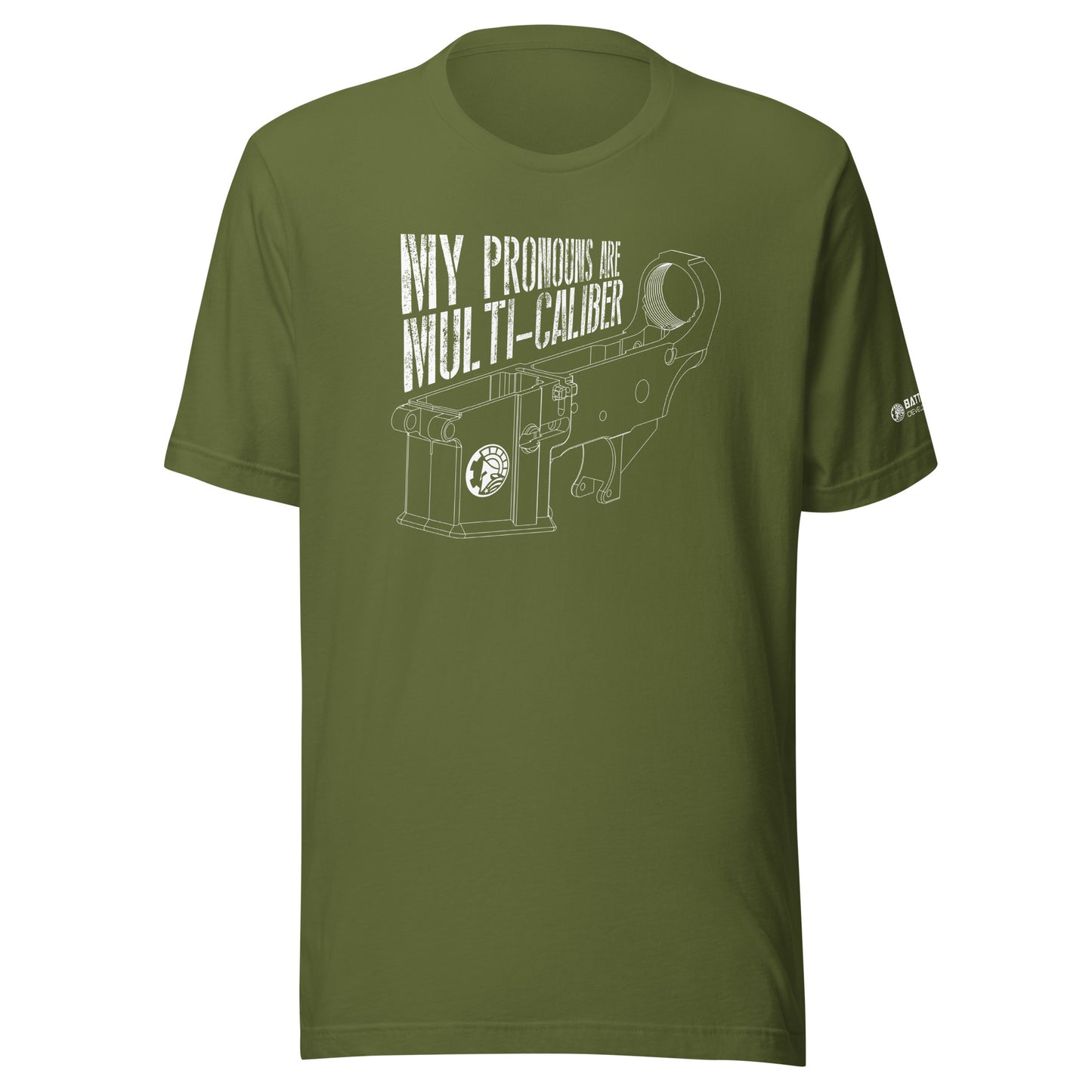 Unisex BATTLEARMS® Pronouns Tee